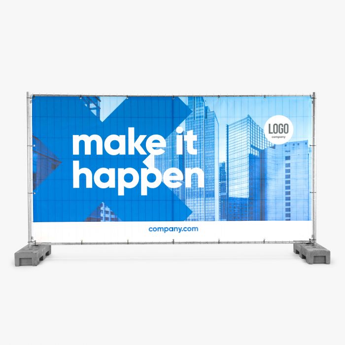 Bauzaunbanner im Wunschformat